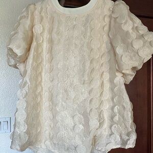 Elegant Cream Blouse